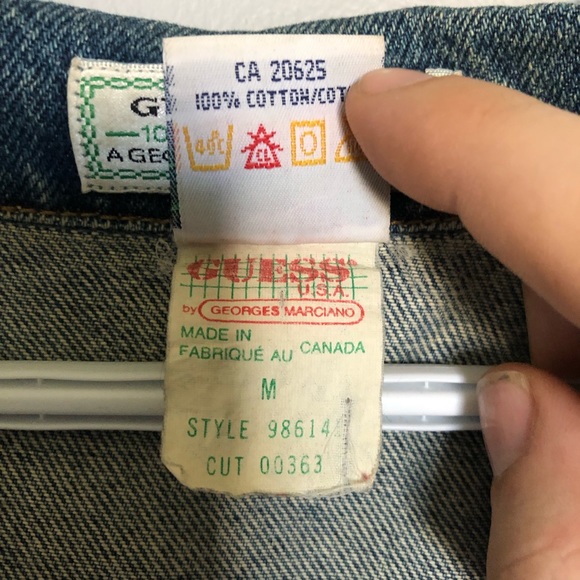 Vintage Guess by George’s Marciano Denim Jacket - Picture 6 of 6